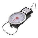 Portable Luggage Weight Scale with Fish Hook, Hanging Spring Handheld Scale 35kg Capacity for Travel and Suitcase Weighing