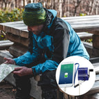 Hand Cranked Charger, USB Hand Crank Phone Charger Hand Power USB Charger for Outdoor Hiking Camping