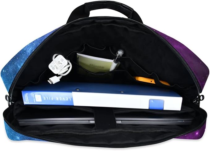 Laptop Case 15.6 inch, Galaxy Laptop Bag, Waterproof Computer Case for Women & Men