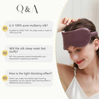 ZIMASILK Adjustable 100% 22 Momme Mulberry Silk Sleep Mask for Sleeping, Filled with Premium Mulberry Silk, Softest & Breathable Eye Sleeping Mask (Navy Blue)