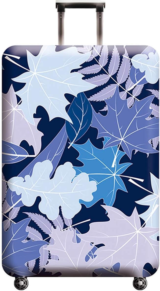 Travel Luggage Cover, Suitcase Protector Bag Fits 26-28 Inch Luggage Bluemaple