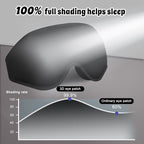 3D Advanced Eye Mask for Sleeping，Ultra Delicate Soft Skin Friendly Eye mask，100% Blackout Sleep Eye Mask for Sleep, Eyelash Extension Sleep mask