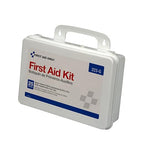 First Aid Only 223-G 25-Person OSHA-Compliant First Aid Kit for Office, Home Renovation, Job Sites, and Construction Vehicles, Gasket Provides Extra Water Resistance, 107 Pieces