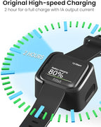 Charger for Fitbit Versa 2, Replacement Charging Cable Dock Cradle with USB Cord for Fitbit Versa 2 Smartwatch (not for Fitbit Versa 1/SE/Lite)