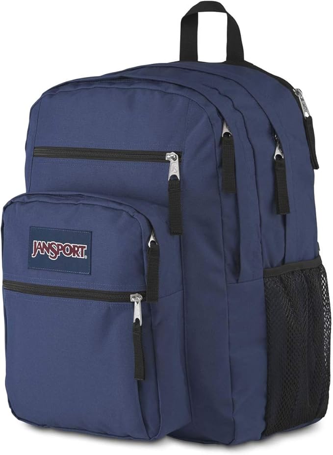 JanSport Laptop Backpack - Computer Bag with 2 Compartments, Ergonomic Shoulder Straps, 15” Laptop Sleeve, Haul Handle - Navy