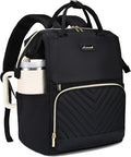 LOVEVOOK Laptop Backpack for Women with Giant Tumbler Holder Pocket, 15.6 inch Travel Work Bag Purse for Nurse Teacher, Waterproof Casual Daypack Bookbag for College Business