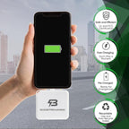 3-Pack Single-Use Emergency Phone Charger | Dead Phone? Just Plug in — No Cables Needed | Lightning | Pre-Charged | TSA-Approved