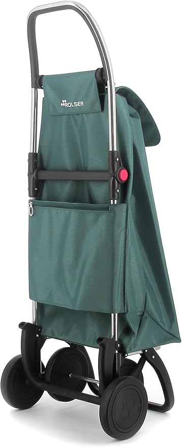 Rolser I-Max MF 4 Wheel Foldable Shopping Trolley - Sea Coast