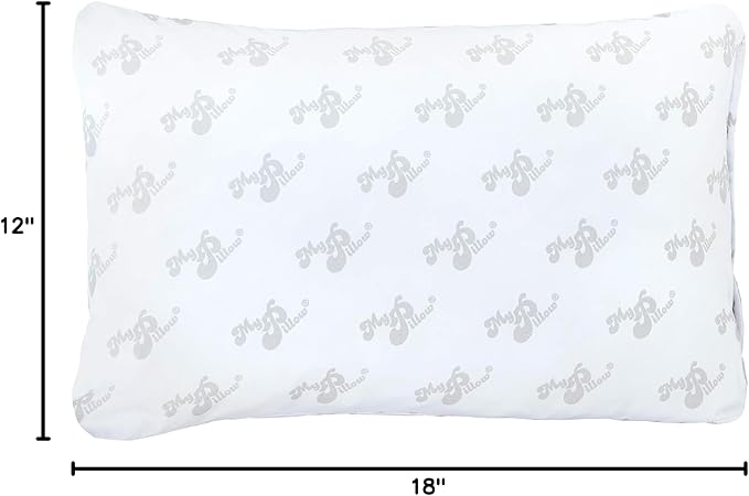 MyPillow Go Anywhere, Multi Use, Travel Pillow 12" x 18"