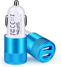 Cigarette Lighter Adapter, USB Car Charger, 3.4a Fast Charging Dual-Port Cargador de Carro for iPhone 17 16 15 14 13 12 SE 11Pro Max X XR XS Max Plus, Samsung Galaxy S25 S24 S23 S22 S21 S20 A17 A16