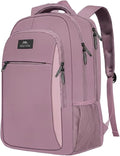 MATEIN Personal Item Backpack 18 * 14 * 8, Underseat 15.6 inch Travel Laptop Backpack for Women, Sturdy Water Resistant Slim Daypack College Computer Bag Gift, Dark Purple