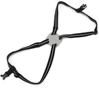 Luggage Straps Bag Bungees for Add a Bag Easy to Travel Suitcase Elastic Strap Belt (Gray, L)