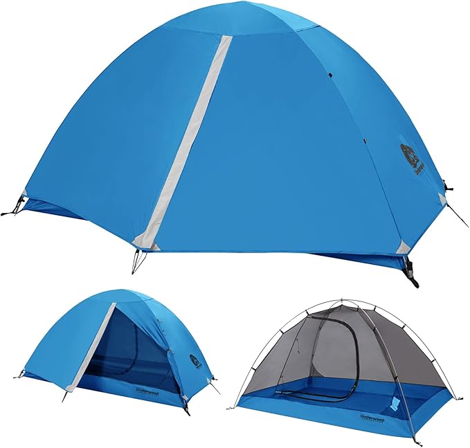 1/2 Person Backpacking Tent for Camping - Ultralight & Waterproof Outdoor Camping Tent, Easy Set Up Compact Tent for 3 Season, Lightweight Tents for Hiking by Underwood Aggregator