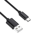 Smays USB to USB C Cable 3ft 5-Pack, Type C Phone Charger Cord Bulk, Black