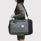 Topo Designs Global Travel Bag – 30L or 40L - Carry-On Compliant Most Airlines, Durable Travel Duffel Bag, Clam Shell Main Pocket, Laptop Sleeve, Backpack, Sling, Luggage (40L / Navy)