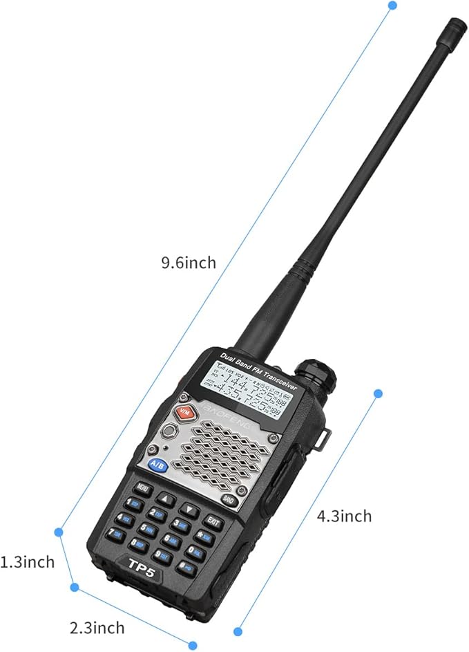 BAOFENG UV-5R Upgraded Version 8W ham Radio, 2rd gen UV5R (UV5R Upgrade Version) 1 Pack