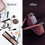 Subtl 3-in-1 Makeup Stack – Cream Bronzer, Powder Highlighter & Lip Glaze for On-the-Go Touch Ups – Lightweight, Travel-Friendly, Blendable Balm (Light/Caramel)