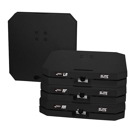 Longacre Elite Wired Scales 1500 Lbs./Pad, 15" Pads