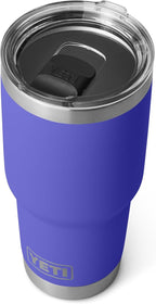 YETI Rambler 30 oz Tumbler, Stainless Steel, Vacuum Insulated with MagSlider Lid, Ultramarine Violet