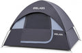 Golabs CT1 2 Person Camping Tent, Easy Set Up in 3 Mins, PU800mm Waterproof w/Mesh Top & Door with Ventilation, Lightweight 4.4lbs Portable Family Tent with Carry Bag &Interior Storage Pockets &Hook