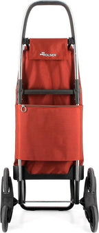 Rolser I-Max MF 6 Wheel Stair Climber Foldable Shopping Trolley - Oxid