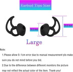 Silicone Replacement Earbud Tips Earbud Covers Ear Tips Compatible with Bose Quietcomfort and Sport Headphone Rubber Tips Large 3 Pairs