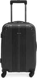 Kenneth Cole REACTION Out of Bounds Lightweight Hardshell 4-Wheel Spinner Luggage, Charcoal, 20-Inch Carry On