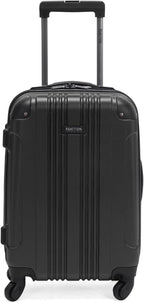 Kenneth Cole REACTION Out of Bounds Lightweight Hardshell 4-Wheel Spinner Luggage, Charcoal, 20-Inch Carry On