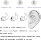 Replacement Earbud Tips Silicone Earbud Covers Ear Tips Compatible with Bose Quietcomfort and Sport Headphone Ear Bud Tips Large 3 Pairs