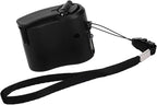 Hand Crank USB Phone Charger for Outdoor Activities - Portable Emergency Manual Charger (Black)
