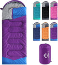 oaskys Camping Sleeping Bag - 3 Season Warm & Cool Weather - Summer Spring Fall Lightweight Waterproof for Adults Kids - Camping Gear Equipment, Traveling, and Outdoors