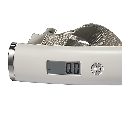 Taylor Ultra Light Digital Luggage Scale, White, Universal