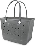 Lightweight Extra large Rubber Beach Bag Small mini Tote Bag for Gym Waterproof medium Open Handbag for Pool Sports