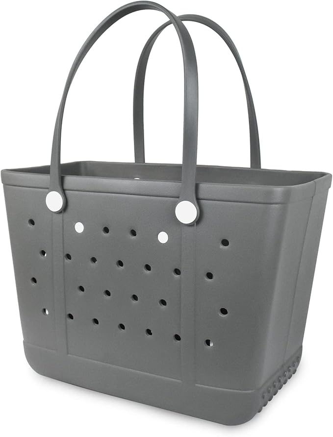 Lightweight Extra large Rubber Beach Bag Small mini Tote Bag for Gym Waterproof medium Open Handbag for Pool Sports