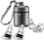 High Fidelity Concert Earplugs, Reusable Musicians Ear Plugs, 24dB Advanced Filter Technology Ear Protection