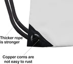 HOLYLUCK Drawstring Backpack Bag Sport Gym Sackpack