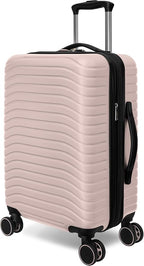 Everest Expandable Hardsided Spinner (Pink, 20-Inch Carry-On)