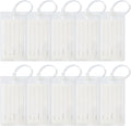 10 Pack Luggage Tags for Suitcases, Airplane Travel Essentials for Flying, International Travel Must Haves, and Luggage Accessories by Sodsay
