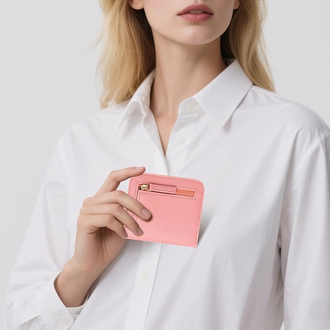 Small Wallet for Women Rfid Blocking Slim Credit Card Holder Bifold Ladies Mini Purse
