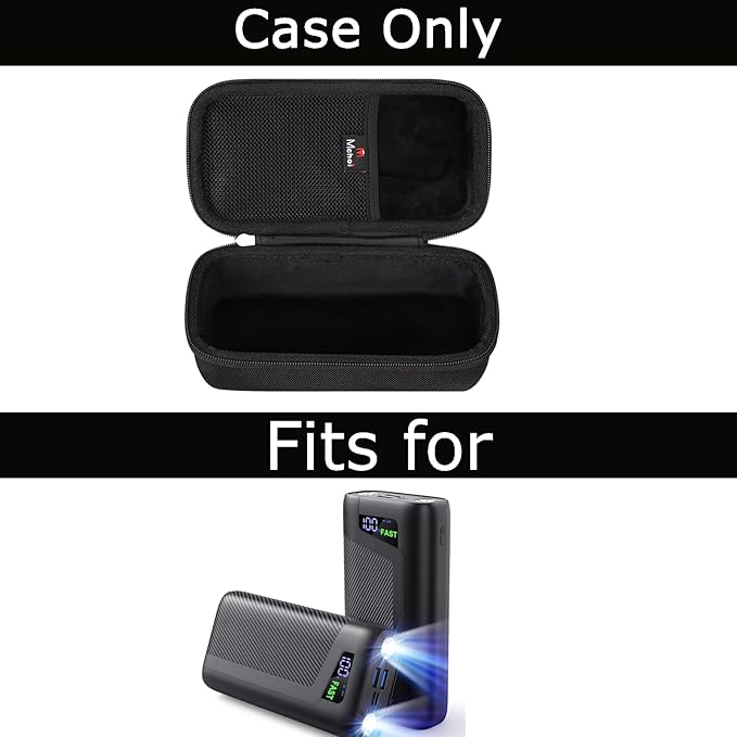 Mchoi Case Compatible with LOVELEDI for ONLYNEW for POIYTL for IAPOS for SABANI for OHOVIV for RGVOTA for Pxwaxpy for FOCHEW Portable Charger Power Bank, Fast Charging Battery Pack Protective Case