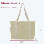 NGIL Yoga Tote Bag, Gym Tote Bag,Work Nurse Tote Bag for Women, Computer Tote for Laptop, Travel Tote Shoulder Bag for Women