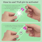 Personal Safety Alarm Rechargeable (Lime)