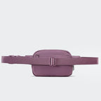 Pander Everywhere Belt Bag for Women, 5 Zipper Pockets Nylon Crossbody Fanny Pack Purse (Purple Lavender)