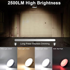 IODOO 10000mAh 30W Rechargeable Camping Light with Remote 3000LM 2700/4000/6500K/RED LED Camping Lantern Portable IP45 Waterproof Tent Lights Power Failur for Parents Christmas Gift