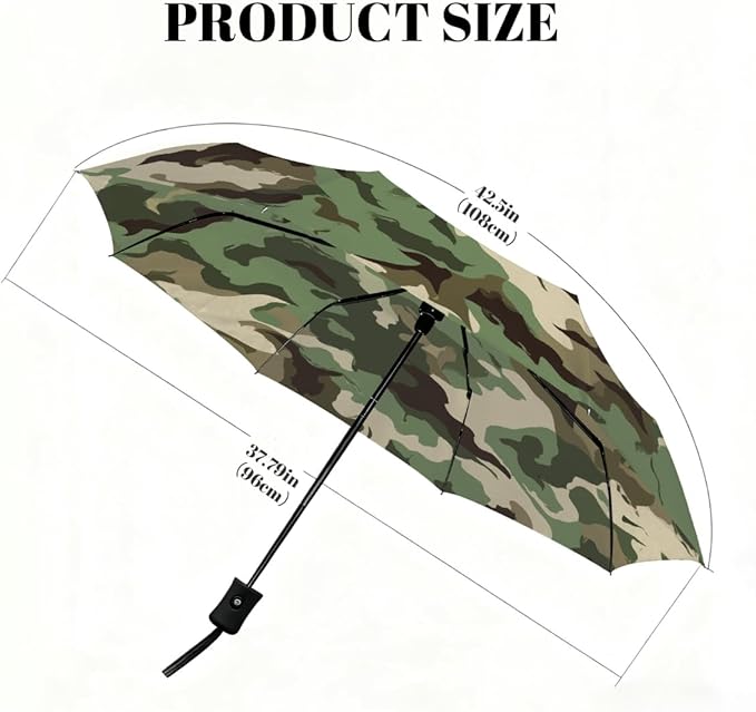 Auto Open Close Umbrellas for Rain and Sun,Folding Windproof Travel Umbrella Summer Pink Flamingos Artwork for Women Men