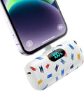 Small Portable Charger for iPhone 5000mAh, PD Fast Charging Power Bank,Mini Battery Pack Portable Phone Charger Travel Essentials for iPhone 14/14 Pro Max/13/13 Pro/12 Pro/11/XS/XR/X/8/7/6/SE Series