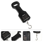 Angoily 30kg Portable Digital Luggage Scale Electronic Hanging Scale with Hook Multifunction Weighing for Travel Fishing