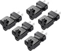 15 Amp to 20 Amp Nema 5-15P to 5-15R/5-20R T Blade Power Adapter, AC Adapter Converter