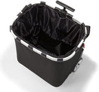 reisenthel carrycruiser Black - Portable Shopping Trolley with Sturdy Aluminum Frame, Shoulder Strap and Removable mesh Inner Bag - Water-Repellent