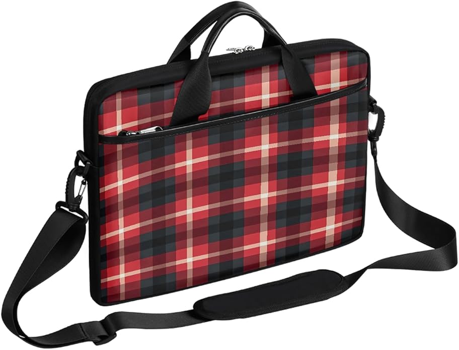 Laptop Shoulder Bag for Women Men, Waterproof Computer Case Messenger Bag Briefcase for Business Office Travel